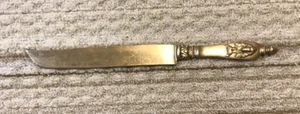 INDIAN BRASS ELEPHANT LETTER OPENER RARE COLLECTIBLE 12” - Picture 1 of 9