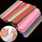 50Nail Art Colorful Sanding File Buffer For Salon Manicure Gel Polisher Tool Baz