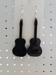 Guitar Earrings - Picture 1 of 6