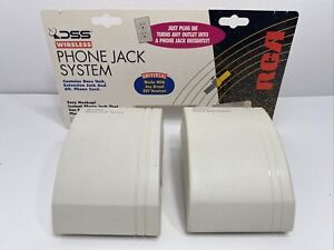 RCA Wireless Phone Jack System Base Unit + Extension Unit D916 DSS Instructions