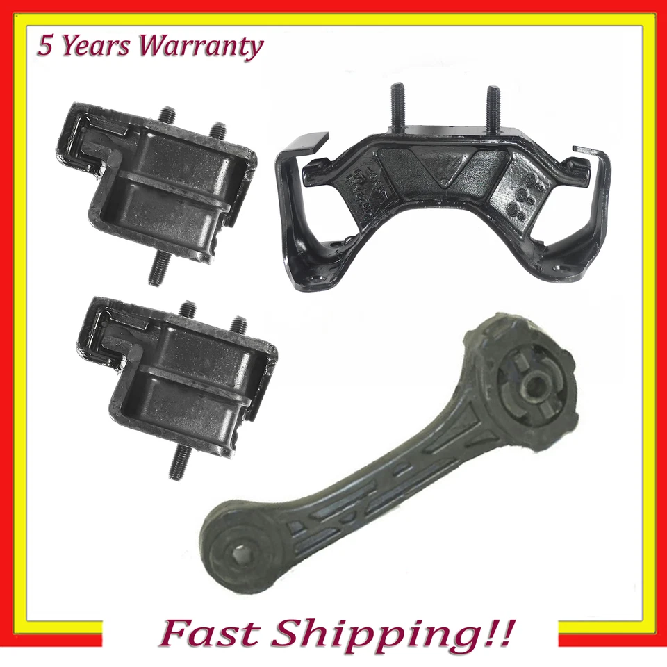 Motor de montaje y transmisión para Subaru Forester 2003-2008 2,5 L transmisión manual 4 piezas Foto 1 de 4