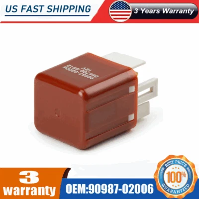 Relé de lámpara de faro para Toyota Avalon Camry Lexus ES300 LS400 90987-02006 Foto 1 de 4