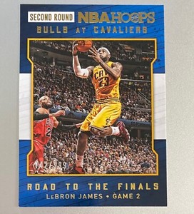 2015-16 Panini NBA Hoops Road to the Finals #48 /999 Lebron James #P2922