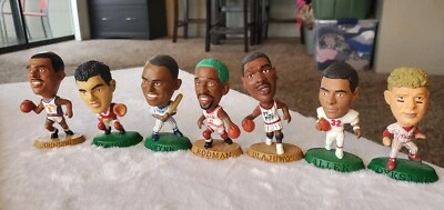 Lote de figuras de acción Corinthian Headliners MLB NBA NFL Rodman Olajuwan Gwynn Dykstr Foto 1 de 3