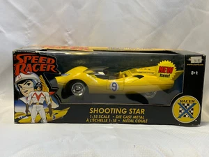 2004 Speed Racer RC2 Shooting Star 1:18 Diecast Vehicle Race Car NIB - Picture 1 of 18