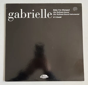 GABRIELLE Baby I've Changed RARE PROMO 12" 33rpm UK Picture Sleeve 1996 EX/NM - Picture 1 of 8