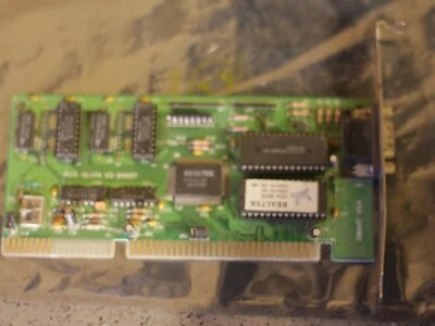 ISA VGA Realtek RTG3105E 16 bit Video Graphic Card 512 kb  retro gaming 90s - Image 1 of 4