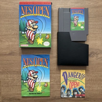 NES Open Tournament Golf Nintendo Entertainment System Complete In Box CIB 1991 - Image 1 of 4
