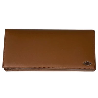 Cartera larga plegable con logotipo de CARTIER compartimento para billetes bolsillo para monedas billetera larga lea... Foto 1 de 4