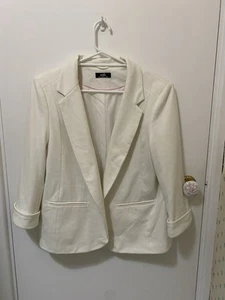 Wallis Women’s Cream Jacket Size 14 UK - Bild 1 von 18