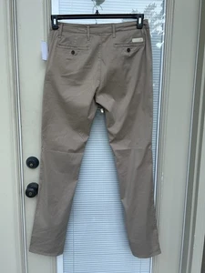 AG Adriano Goldschmied Pants Mens 32R Chino The Marshall Slim part - Picture 1 of 6