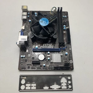 Intel Core i5 4460 CPU, MSI H81M-P33 Motherboard - Picture 1 of 3