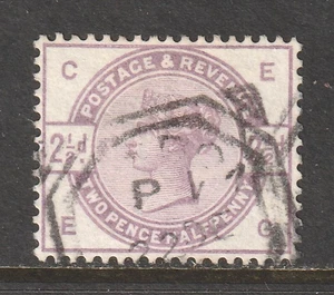 Great Britain, Scott #101, Used, F-VF, 2½p Victoria, 1884, London Octagon - Picture 1 of 2