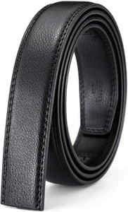 men's belt ratchet for Length 160 cm Suitable 28-56 waist, B1-black - Picture 1 of 6