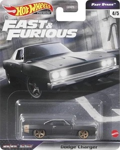 FAST AND FURIOUS Modello Auto DODGE CHARGER Dusty Black 1:64 Hot Wheels GBW75 - Foto 1 di 5