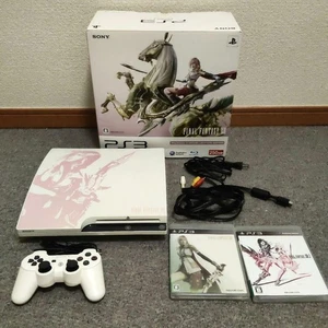 PlayStation 3 PS3 FINAL FANTASY XIII EDICIÓN LIGHTNING CECH-2000B con cable suave - Imagen 1 de 9