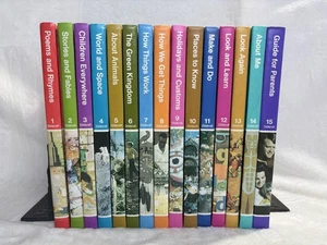 1980 Childcraft Book Set 1-15 Home School Teacher Summer Reading Education - Bild 1 von 4