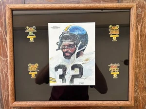 Super Bowl IX Franco Harris, Ranning Back. Pittsburgh Steelers print - Picture 1 of 17