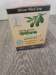6 BARS of Madina Olive soap, Herbal 100% NATURAL Vegetable Base Bars 3.5 Oz - Picture 1 of 4