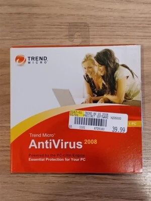 Trend Micro Antivirus 2008 Powered by PC-cillin Engine CD with Serial Number - Image 1 of 4