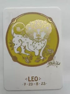 Rosenthal LEO Ceramic Card Karte ZODIAC Bjorn Wiinblad NOS Birthday Sign - Picture 1 of 6