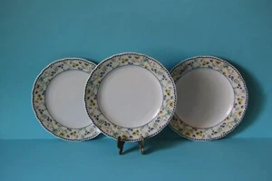 3 Ingres Weiss TCM Streublumen Wiesenblumen Kuchenteller Teller 19,5 cm 3 Stück - Picture 1 of 3