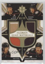2020 Ultimate Collection Quad Materials /99 Ryan Getzlaf Rickard Rakell #QM-GRLS