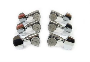 Stimmwirbel Akustikgitarre Chrom Maschinenkopf 3R3L JK5C-M9 - Bild 1 von 5