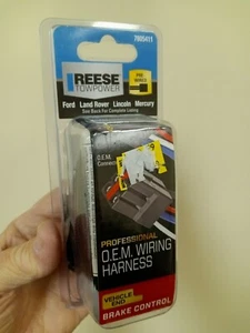 Remolque control de frenos extremo del vehículo. Arnés de cableado Reese 7805411 ¡Nuevo en caja! ¡Envío gratuito! - Imagen 1 de 3
