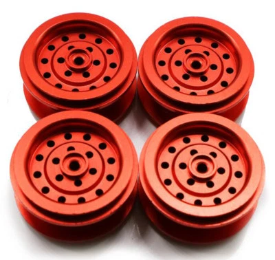 Upgrade Metal Wheel Hub Rim Set For WPL 1/16 B14 B16 B24 C14 C24 RC Truck Car - Image 1 of 4