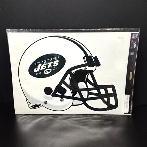 Large New York Jets Football Helmet Ultra Decal 11x17" Cover