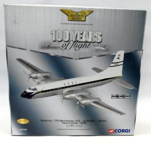 Corgi 1/144 Scale AA31506 Bristol 175 Britannia 102 G-ANBA BOAC Heathrow 1958 - Picture 1 of 2