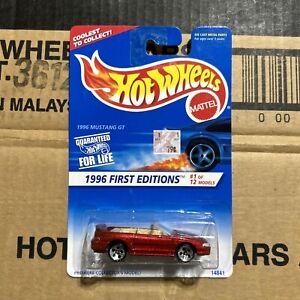 Vintage 1996 Hot Wheels #378 Mustang Gt NIP