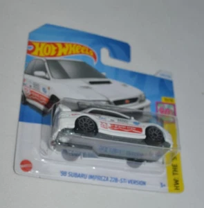 HOT WHEELS 2024 HW: THE '90S 10/10 - ' 98 SUBARU IMPREZA 22B-STi VERSION WHITE - Picture 1 of 5