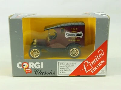Ford Modelo T Van Corgi Classics 875 Die-Cast Stollwerck Gold Chocolate 1915 Foto 1 de 4