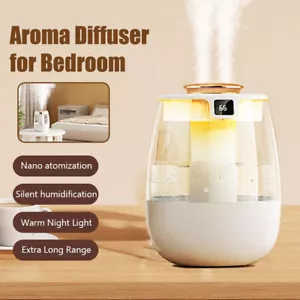 Quiet Air Humidifier for Bedroom, Nursery, Office, & Indoor Plants Oil Diffuser - Picture 1 of 13