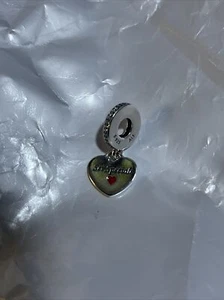 Charm Pendente Pandora Argento S925 Sei Speciale Zircone 792017cz E012 NO Scatol - Foto 1 di 4