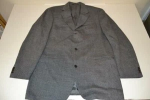 HUGO BOSS MARS GRAU ANTHRAZIT 3 KNÖPFE BLAZER JACKE HERREN GR 46L - Bild 1 von 9