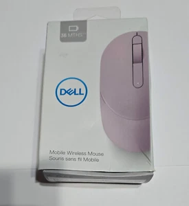 NEW Original Ash Pink Dell Mobile Bluetooth Wireless Mouse MS3320W - SEALED - Picture 1 of 8