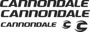 Adhesives Frame Cannondale Logos - Picture 1 of 2