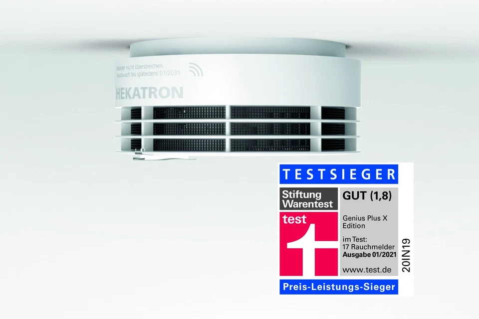 Hekatron 31-5000029-03-01 Genius Plus X-N-A Rauchwarnmelder