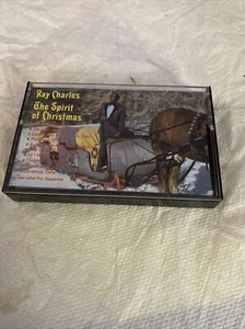 Ray Charles The Spirit Of Christmas 1985 Cassette  - Picture 1 of 3