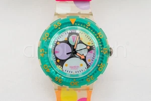Swatch SCUBA 1992 - SDK105 - SEA GRAPES - New - Picture 1 of 2