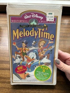 Walt Disney’s Melody Time VHS factory sealed - Picture 1 of 3