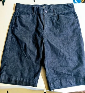Bermudas St. John's Bay para mujer talla 10 azul denim elástico - Imagen 1 de 3