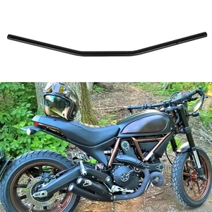 Barra de arrastre rastreador de manillar de 7/8" 22 mm para Ducati Scrambler 800 1100 Café Racer - Imagen 1 de 13