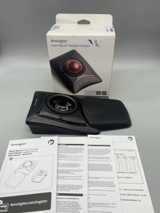 Ratón inalámbrico Trackball Kensington Expert M01497-M con reposamuñecas - SIN DONGLE USB - Imagen 1 de 14