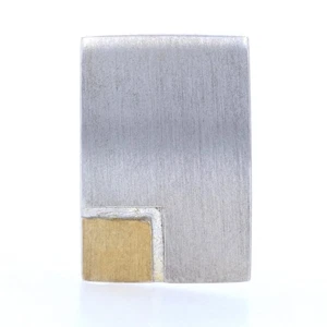 Neu Bastian Inverun Streamline Anhänger - Sterlingsilber & 14k Gold Vermeil - Bild 1 von 4