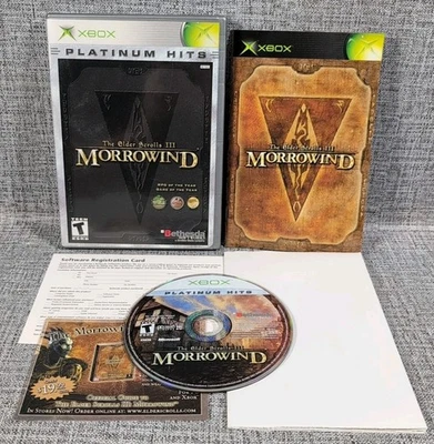 Elder Scrolls III: Morrowind Game of the Year  (Microsoft Xbox, 2003) Complete - Image 1 of 4