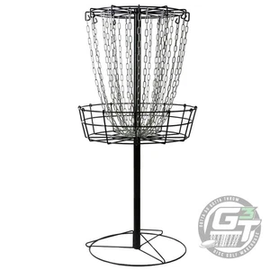 Cesta de golf de 24 cadenas de práctica de agujero negro MVP - Imagen 1 de 1